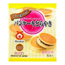 Bánh rán MARUKYO nhân đậu đỏ vị truyền thống Pancake Dorayaki Original 310g