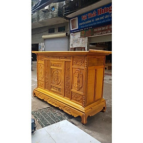 Mua Tủ thờ gỗ mít kiểm hàng trước khi thanh toán