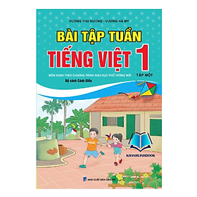 Sách - Bài Tập Tuần Tiếng Việt Lớp 1 - tập 1 ( cánh diều )