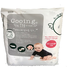Tã /bỉm Cooing Fly To Nature nội địa hàn quốc sz XXL18