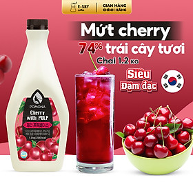 Mứt Anh Đào Cô Đặc Pomona Cherry Concentrate Nguyên Liệu Pha Chế Trà Sữa