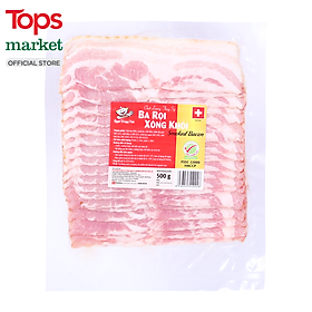 Ba Rọi Xông Khói Cắt Lát Trường Vinh 500G