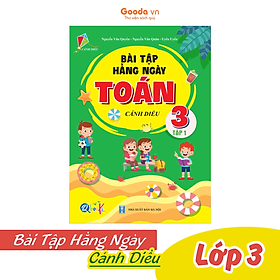 Ảnh bìa Bài Tập Hằng Ngày Toán Lớp 3 - Cánh Diều - Học Kì 1