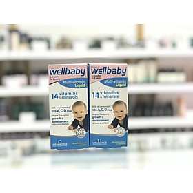 Vitamin tổng hợp Wellbaby cho bé từ 6 tháng đến 4 tuổi 150ml