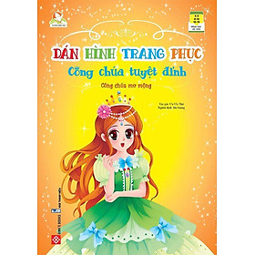 Dán Hình Trang Phục Công Chúa Tuyện Đỉnh - Công Chúa Mơ Mộng