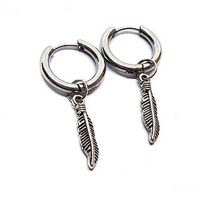 BÔNG TAI NAM LÔNG VŨ DÁNG NGẮN NAM TÍNH