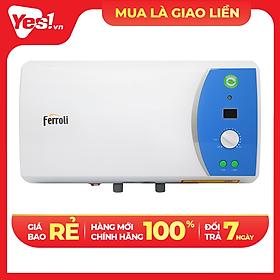 Máy nước nóng gián tiếp Ferroli 20 lít Verdi 20L AE - Hàng Chính Hãng - Chỉ Giao Hồ Chí Minh