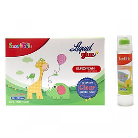 Hình ảnh Lốc 24 Chai Hồ Dán(Keo Nước)  50ml SMARTKIDS