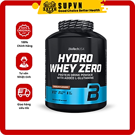 Hydro Whey Zero BioTech USA (82 serving - 4lbs) - Sữa tăng cơ bắp Whey Protein Hydrolyzed