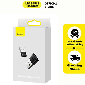 Mua USB chuyển đổi phát Bluetooth 5.1 ZJBA000001 Baseus Wireless Adapter BA04 for Laptop- Hàng chính hãng