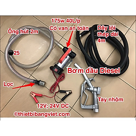 Mua Bộ KIT bơm dầu Diesel 12V 24V 40L/P CH8011DC-kit