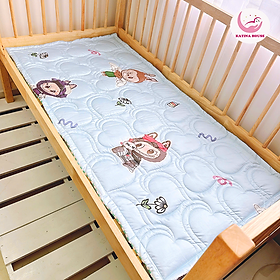 Nệm cho bé Katina House 80x160cm, vải tencel 60s mềm mịn mát lạnh, thấm hút tốt, phù hợp cho bé tiểu học, trung học