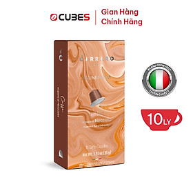 Cà phê viên nén Carraro Hazenut Coffee - Tương thích với máy capsule Nespresso