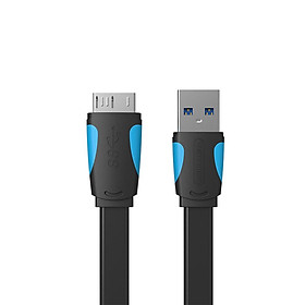 Ổ cứng VENTION gắn ngoài Samsung S5 và Note3 2m thay thế cho cáp USB Loại A Nam sang Micro B