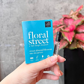 Vial mẫu thử nước hoa Floral Street almond blossom (1.5ml) XANH