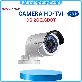 Mua Camera thân HD-TVI hồng ngoại 2CE16D0T Hikvision Full HD 1080P - Hàng chính hãng