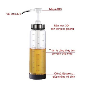 BÌNH ĐỰNG TƯƠNG ỚT, MẬT ONG CÓ VÒI TIỆN DỤNG LOẠI 500ML