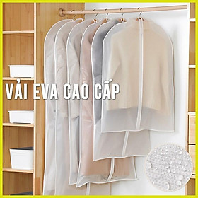 Mua Túi bọc quần áo chống bụi bẩn  trong suốt có Khóa kéo treo tủ - Loại 1
