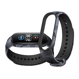 Mua Vòng thay thế cho Xiaomi Miband 3 - 4 - 5 màu lính rằn ri