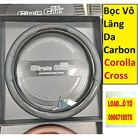 Bọc Vô Lăng Toyota Corolla Cross Vân Carbon cao Cấp