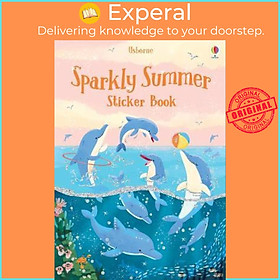 Sách - Sparkly Sticker Book Summer by Fiona Patchett (UK edition, paperback)