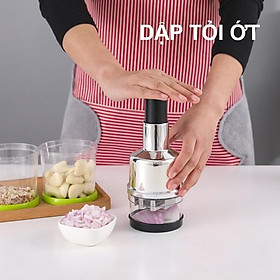 Dụng Cụ Dập Tỏi, Ớt, Hành Cao Cấp, Tiện Dụng cho Gia đình