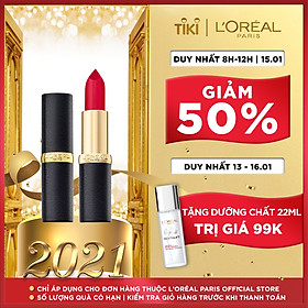Son lì mịn môi L'Oreal Paris Color Riche Matte 3.7g