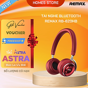 Mua Tai Nghe Không Dây True Wireless Cao Cấp REMAX RB-620HB RED Thời Gian Nghe 18 Tiếng Bluetooth 5.1 - Hàng Chính Hãng