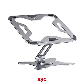 Mua Giá đỡ laptop xoay 360 độ hợp kim nhôm L43 cao cấp  chân đế xoay tròn cho máy 11 inch - 16 inch