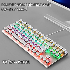 Bàn phím cơ Coputa Bàn phím cơ TKL máy tính Gaming laptop Full LED phím