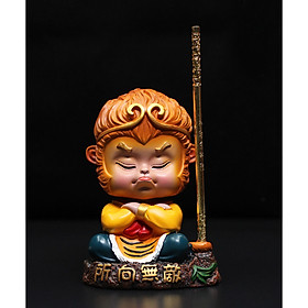 Mua Tượng Mỹ Hầu Vương lò xo kèm gậy Như Ý