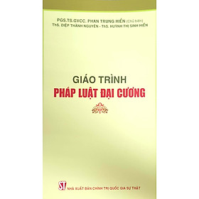 Giáo trình pháp luật đại cương