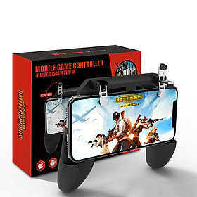 Tay Cầm Game Nút Chơi Game W10 Có Nút Chơi PUBG Cho Điện Thoại Pubg, Ros, Free Fire Controller 