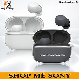 For Sony LinkBuds S - Case ốp trong suốt cao cấp (kèm móc)
