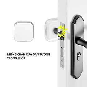 Miếng Silicone, Trong Suốt Dán Tường, Chống Va Đập Cánh Cửa và Đồ Vật, Tiện Dụng Trong Gia Đình, Văn Phòng. Takyhome 1700
