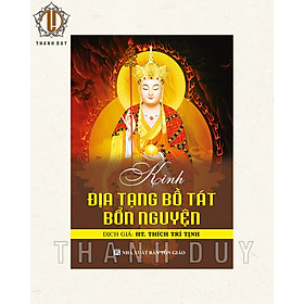 Kinh Địa Tạng Bồ Tát Bổn Nguyện (Khổ A5, Bìa Giấy)