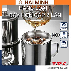 Mua Bình Lọc Dầu Ăn Inox  Lọc Dầu Ăn Xả Bỏ Cặn  Ca Lọc Dầu Ăn  Bình Đựng Dầu