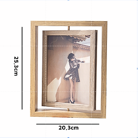 Mua Khung Hình Màu Sồi  8 Inch Trang Trí 15 2 * 20 3 và 20.3*25.3 và 10.2*15.2 | Index Living Mall | Nhập Khẩu Thái Lan