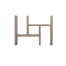 SB Furniture, Looms, Cece Multi-Purpose Shelf, Solid Oak Color, W35XD15XH28 cm.