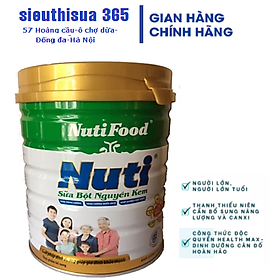 Sữa bột nguyên kem của NutiFood 900 Gr