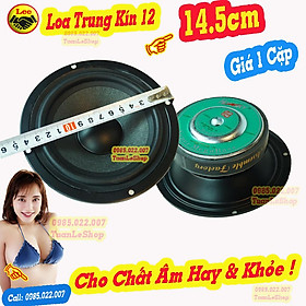 Mua Loa Trung 14cm Hồng Kỳ  Loa Mid 14cm- Hay Loa Trung Kín 12 – Giá 02 Loa Mid 12 Màng Xám