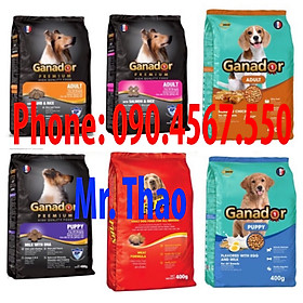 Thức ăn cho Chó- Ganador Fib's - Màu đỏ - Combo 5 gói nhỏ 