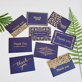 9Pcs/Set Folding Wedding Party Birthday Thank You Cards with Envelopes
