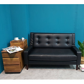 Mua Sofa băng Juno sofa màu nâu  đen 140 x 80 x 90 cm