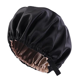 Mua Satin Silk Bonnet Night Sleeping Cap Hat For Curly Natural Hair Black - Wine Red tại Magideal2 Mua Satin Silk Bonnet Night Sleeping Cap Hat For Curly Natural Hair Black - Wine Red tại Magideal2