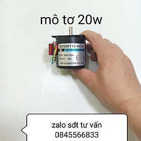 Mua Mô Tơ Giảm Tốc 220v - 20w - Chế Máy Nướng Thịt Mini