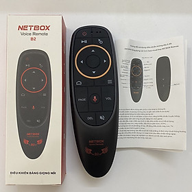 Chuột Bay NETBOX B2 Tìm Kiếm Giọng Nói 1 Chạm 1 Nút Học Lệnh HÀNG CHÍNH