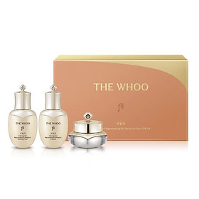 Bộ dưỡng tái sinh da Whoo Cheongidan Radiant 3pcs Gift Set 60ml