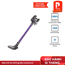 Máy Hút Bụi Không Dây Dùng Pin Sạc Lock&Lock ENV151 - Hàng Chính Hãng