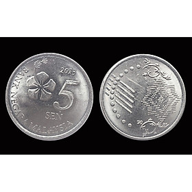 Mua Đồng xu Malaysia 5 sen phiên bản mới